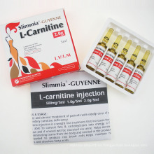 El ABS de la pérdida de peso entinta la inyección de L-Carnitine del cuerpo que adelgaza para la aptitud